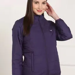 Wildcraft Women Purple Lightweight Padded Jacket-image-4