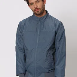 Mufti Stand Collar Lightweight Bomber Jacket image 1