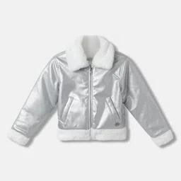 ELLE Girls Spread Collar Long Sleeves Tailored Jacket-image-48