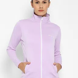 OFF LIMITS Women Purple Lightweight Training or Gym Sporty Jacket-picture-17