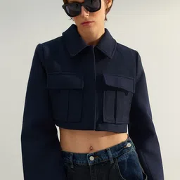 Trendyol Crop Tailored Jacket-picture-25