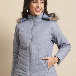 Cantabil Women Lightweight Puffer Jacket-image-10