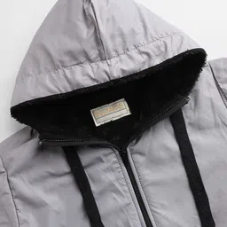 Instafab Boys Hooded Windcheater Bomber Jacket image 5