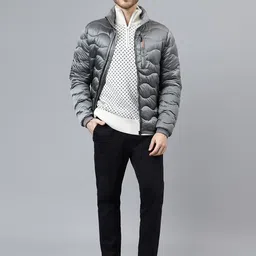 Woodland Stand Collar Puffer Jacket image 5