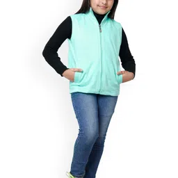 BAESD Girls Pack Of 2 Fleece Lightweight Tailored Jacket image 4