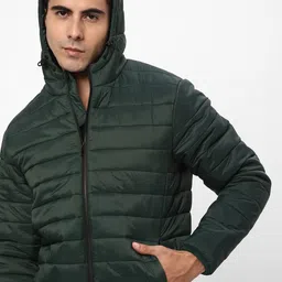 R&B Hooded Puffer Jacket image 4
