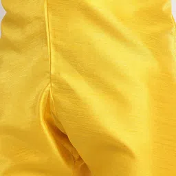 KRAFT INDIA Pure Silk Kurta with Churidar With Nehru Jacket image 3