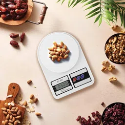 klio Digital weight machine for kitchen food upto 10kg | LCD Display Weighing Scale Weighing Scale image 4