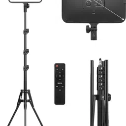 IMAGINEA RL-19 LED Camera Soft Light with 9ft Tripod with Remote Control for Photography 3800 lx Camera LED Light-picture-36
