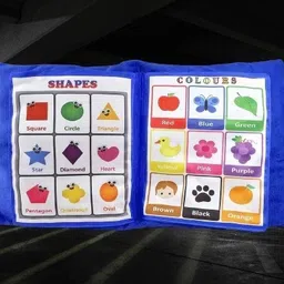 Cotton Baby Pillow Pack of 1 Solid Abcd Pillow For Kids-image-45