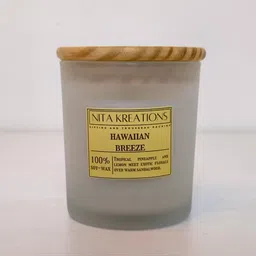 nita kreations Handcrafted Soy Wax Candle for Relaxation & Décor – Exotic Floral Aroma Candle-picture-27