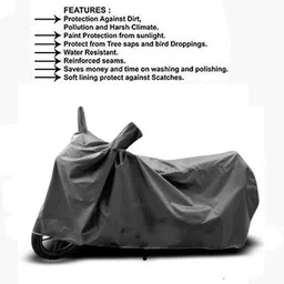 motoworld Waterproof Two Wheeler Cover for TVS image 2