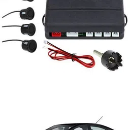 gonama Universal 4 Sensors kit Parking sensors Buzzer Radar Display Led Acoustic sg98 Universal 4 Sensors kit Parking sensors Buzzer Radar Display Led Acoustic sg98 Parking Sensor image 1