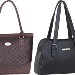 lazzaroo Women Brown, Black Shoulder Bag-picture-31