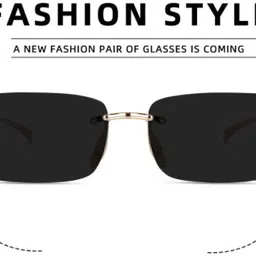 sunveil UV Protection Retro Square Sunglasses (50) image 2