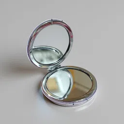 nikki bella Cute Korean Design Plain and Magnifying HD reflection makeup mirror-picture-11