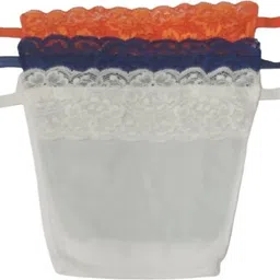 glorsio Women Orange, Dark Blue, White Mock Camisole-picture-17