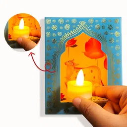anshkit Paper Tealight Holder Set image 4