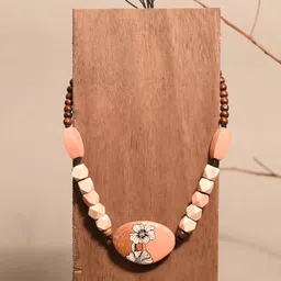 AAKRITI ART CREATIONS Unisex Brass-Plated Beaded Necklace-picture-28