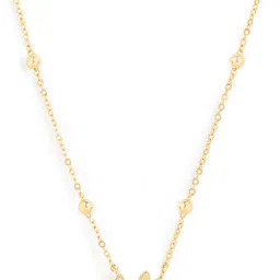 MINUTIAE Brass Gold-Plated Handcrafted Necklace-image-48