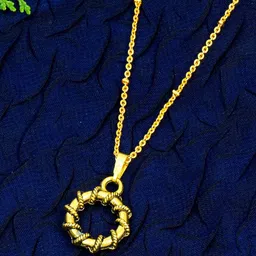 Ramdev Art Fashion Jwellery Gold-Plated Minimal Brass Chain image 2