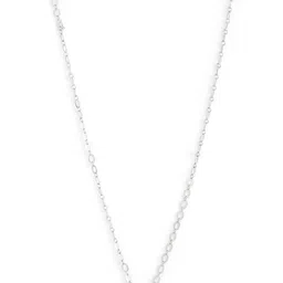 AIKA BY MINUTIAE Brass Silver-Plated Necklace image 3