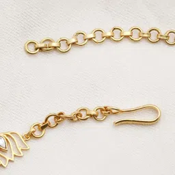 Unniyarcha Silver Gold-Plated Necklace image 2