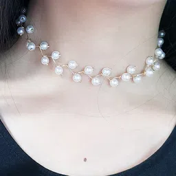 Jewels Galaxy Handcrafted Necklace image 4