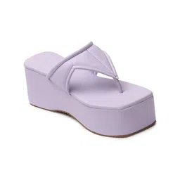 FEET RUNNER Open Toe Flatform Heels image 3