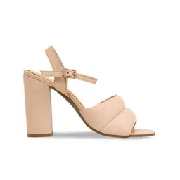 Eske Rose Leather Party High-Top Block Heels image 4