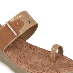 Shezone Printed One Toe Comfort Heels image 4