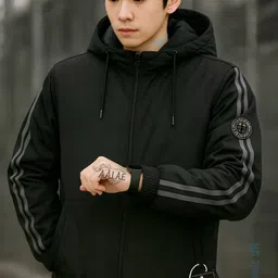 futse peno Men Solid Casual Jacket image 1