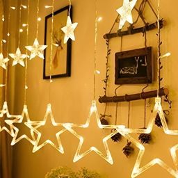 SPARK WORLD Yellow Star-Shaped String Lights-picture-48