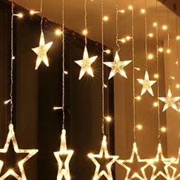 SPARK WORLD Yellow Star-Shaped String Lights-picture-17