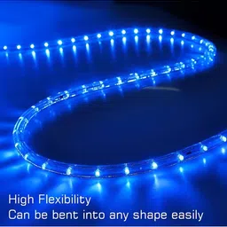 SPARK WORLD Blue Rice Shaped LED Strip Lights image 4