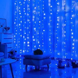 SPARK WORLD Blue LED String Lights image 5