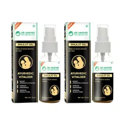 DR. VAIDYA'S Set of 2 Ayurvedic Vitalizer Shilajit Oil with Jaiphal - 25 ml Each-picture-14
