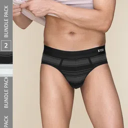XYXX Pack of 2 Super combed cotton Streax Briefs XYBRF2PCKN608-picture-12