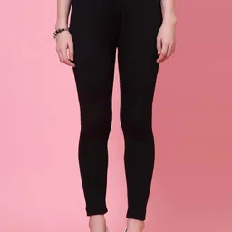 Clora Creation Pack Of 2 Woollen Ankle Length Leggings image 2