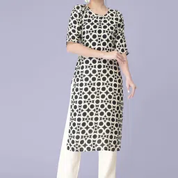 7Threads Pack Of 2 Printed Kurta with Trousers image 2