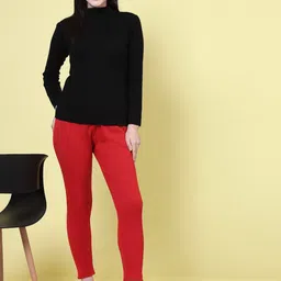 Clora Creation Pack Of 2 Woollen Ankle Length Leggings image 2