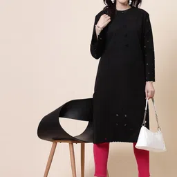 Clora Creation Pack Of 2 Woollen Ankle Length Leggings image 5