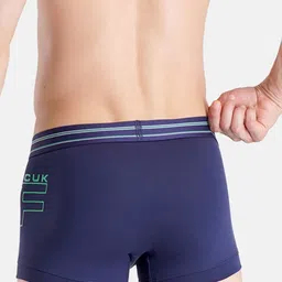 FCUK Pack Of 2 Antimicrobial Trunks GAL-T-02-MDBL-JTBLK image 5