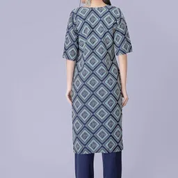 7Threads Pack Of 2 Printed Kurta with Trousers image 5