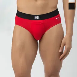 John Players Pack Of 3 Mid-Rise NBA Printed Rash-Free Basic Briefs COMBOJP26S-picture-33