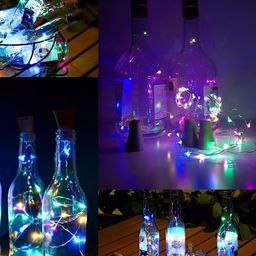SPARK WORLD Pink & Blue LED String Lights-picture-27