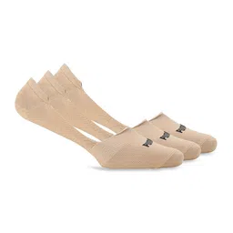 Puma Unisex Pack of 3 Basic Footie Plain Cotton Shoe-Liner Socks image 1