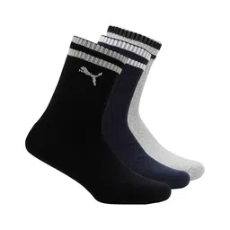 Puma Pack Of 3 Patterned Ankle-Length Socks image 4