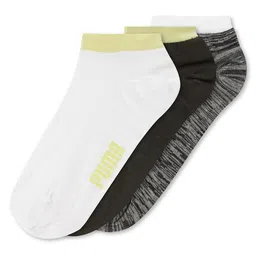Puma Classic Men Pack of 3 Patterned Cotton Ankle-Length Socks image 3