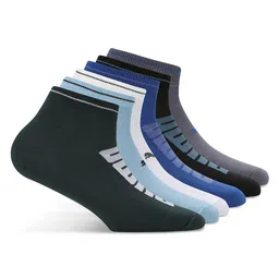 Puma Unisex Pack Of 6 Patterned Cotton Ankle-Length Socks-picture-19